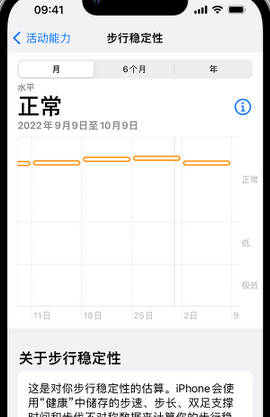 沾益iPhone手机维修如何在iPhone开启'步行稳定性通知'