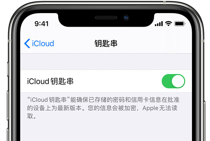 沾益苹果手机维修分享在 iPhone 上开启 iCloud 钥匙串之后会储存哪些信息 