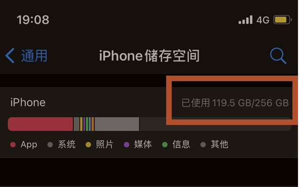 沾益苹果13维修分享iPhone13如何查看剩余内存 