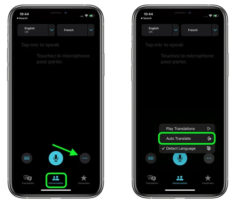 沾益苹果手机维修分享iOS 15 “翻译” App 新改进 